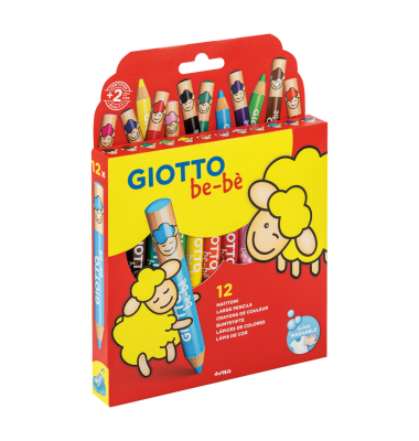 Farbstiftetui 12ST Super be-be`K12